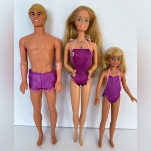 Vintage Barbie, Ken & Skipper